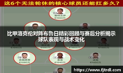 比甲洛克伦对阵布鲁日精彩回顾与赛后分析揭示球队表现与战术变化